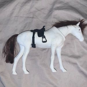 FREE W PURCHASE Bobble Head Toy Horse Figure (Big) (can be drawn on) w saddle